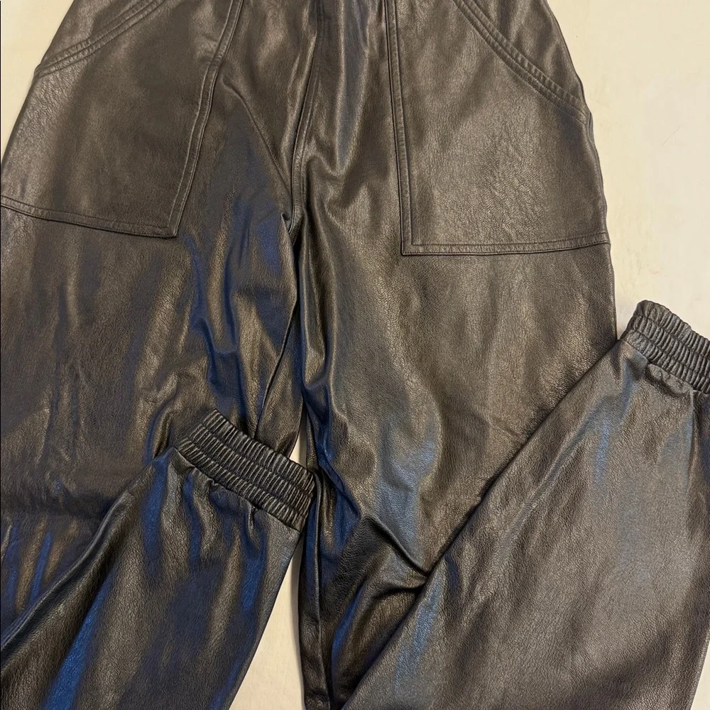 Spanx Faux Leather Jogger (h1) - Picture 3 of 4